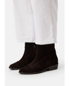 Braune Lederstiefel Walk Between Stars