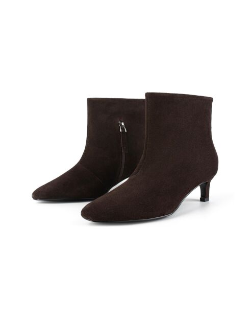 Bottines en cuir Twilight Glimmer marron