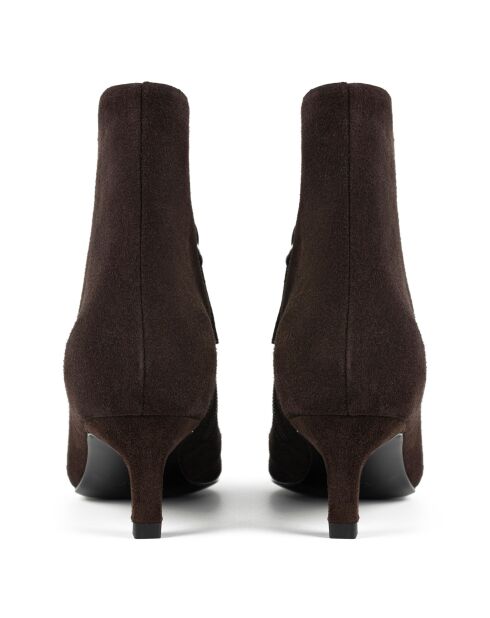 Bottines en cuir Twilight Glimmer marron