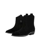 Schwarze Lederstiefel Walk Between Stars
