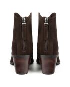 Bottines en cuir suède It'S No Secret marron