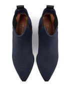 Navyblaue Wildlederstiefel Northern Star