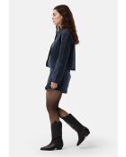 Bottes en cuir Holly Leaves noires
