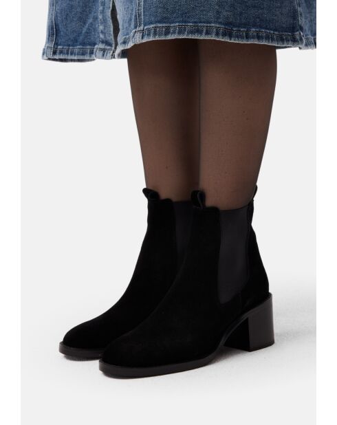Botines de gamuza negros Find Your Strength