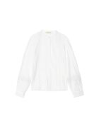 Ecrufarbene Bluse Bilena