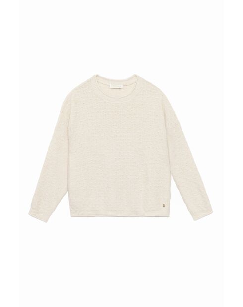 Maglione beige chiaro Mossy