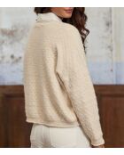 Maglione beige chiaro Mossy