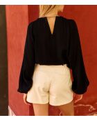 Binty schwarze Bluse