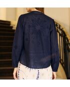 Blouse en coton Belyne marine