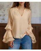 Puderbluse Brieta