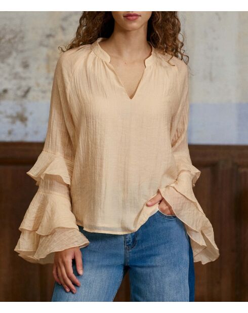 Blouse Brieta poudre