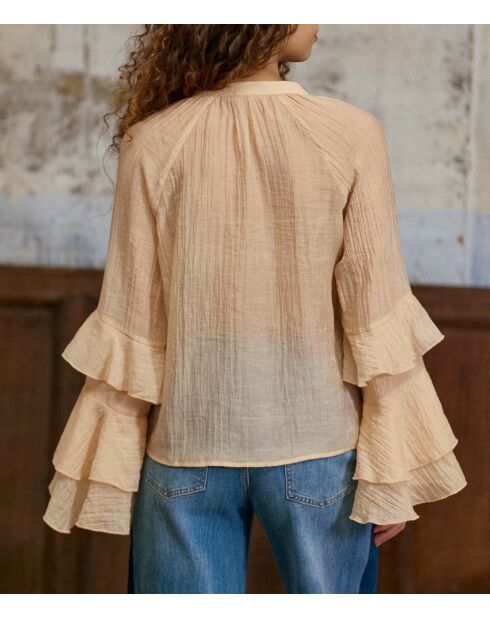 Blouse Brieta poudre