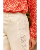 Jeans Atlantay in cotone bianco
