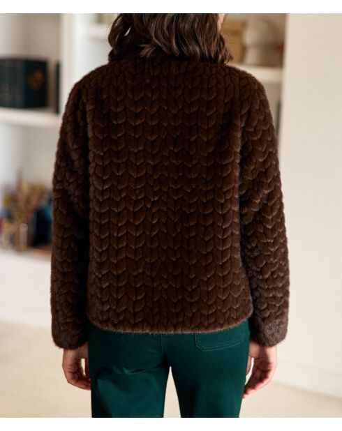 Manteau Nata marron