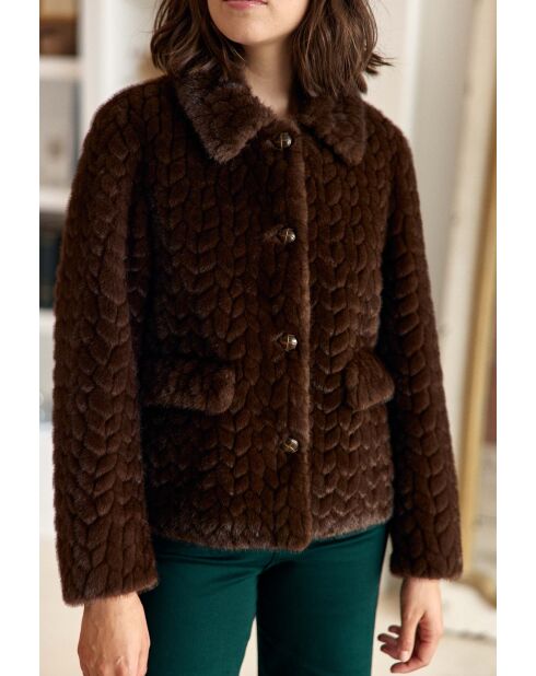 Manteau Nata marron
