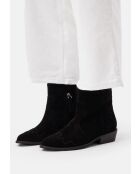 Schwarze Lederstiefel Walk Between Stars