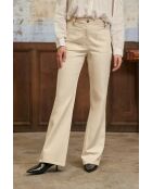 Hellbeige Baumwollhose Phina