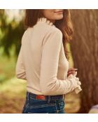 Pull Solferino beige