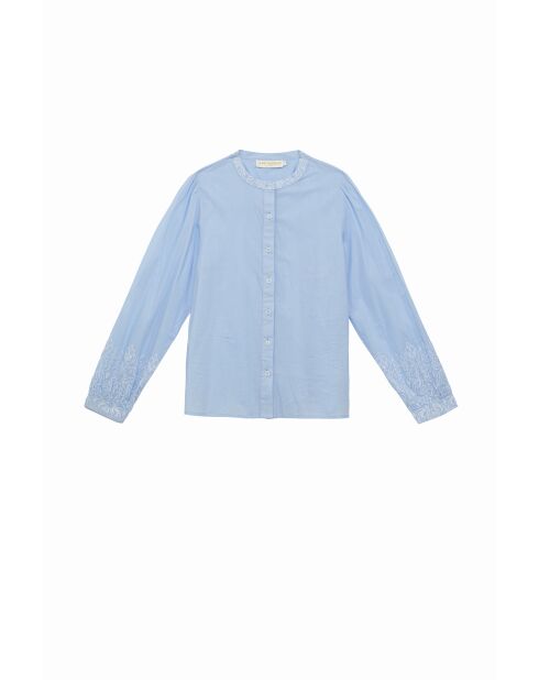 Blouse en coton Bloy ciel