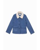 Manteau Nattie bleu denim