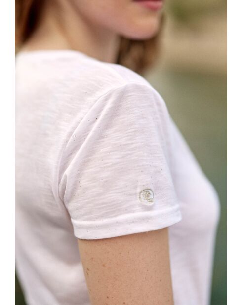 T-shirt Elva blanc