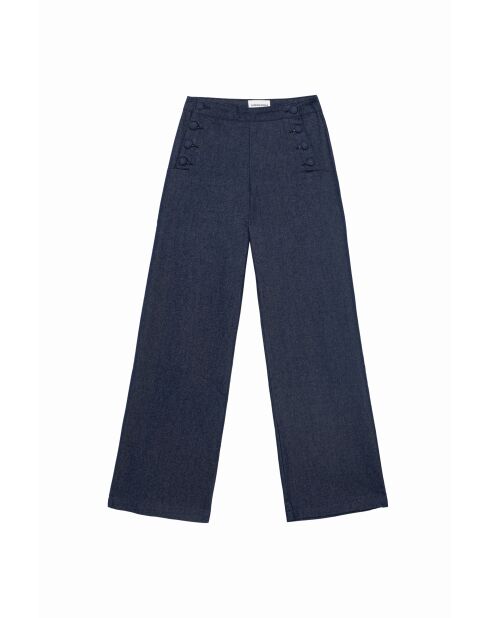 Pantaloni Paulie in cotone grezzo