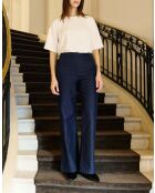Pantaloni Paulie in cotone grezzo