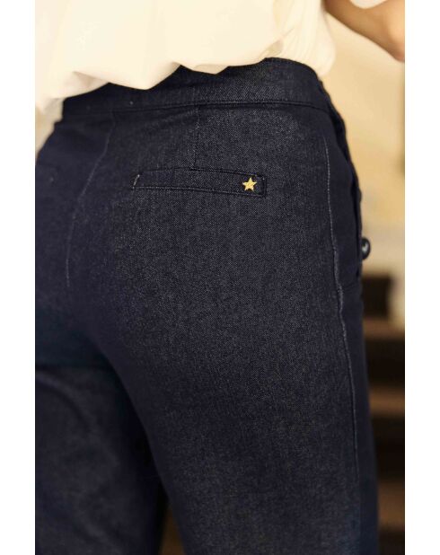 Pantaloni Paulie in cotone grezzo