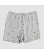 Pyjama en coton débardeur et short orchidée