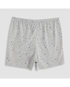 Pyjama en coton débardeur et short orchidée