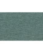 Méridienne convertible et modulable en tissu lisse Gemma verte - 190x95x70,5 cm