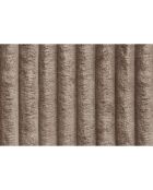Fauteuil convertible et modulable en velours côtelé xl Tilia marron - 95x95x70,5 cm