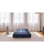 Wandelbarer und modularer Sitzhocker aus Kord xl Tilia blau - 95x95x42 cm