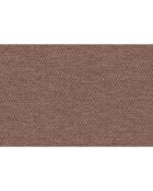 Fauteuil convertible et modulable en tissu lisse Gemma terracotta - 95x95x70,5 cm