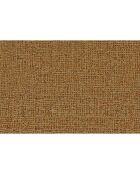 Méridienne convertible et modulable en tissu tweed Coco jaune - 190x95x70,5 cm