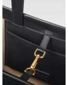Borsa The Neve in pelle nera
