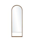 Miroir en bois de teck recyclé - 70x210 cm