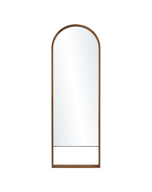 Miroir en bois de teck recyclé - 70x210 cm