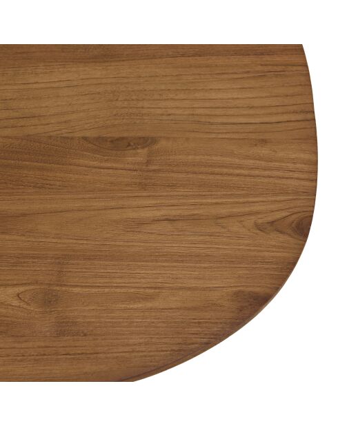 Salontafel van gerecycled teakhout - 140x60 cm