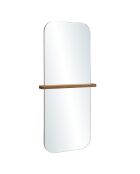 Miroir en bois de teck recyclé - 83x180 cm