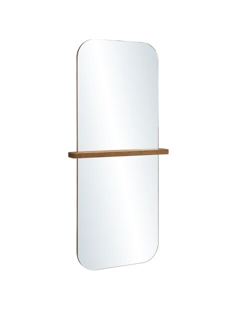 Miroir en bois de teck recyclé - 83x180 cm