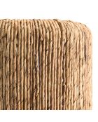 Lampe en bois de teck recyclé naturelle - 30x30 cm