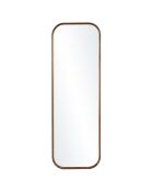 Miroir en bois de teck recyclé - 60x180 cm
