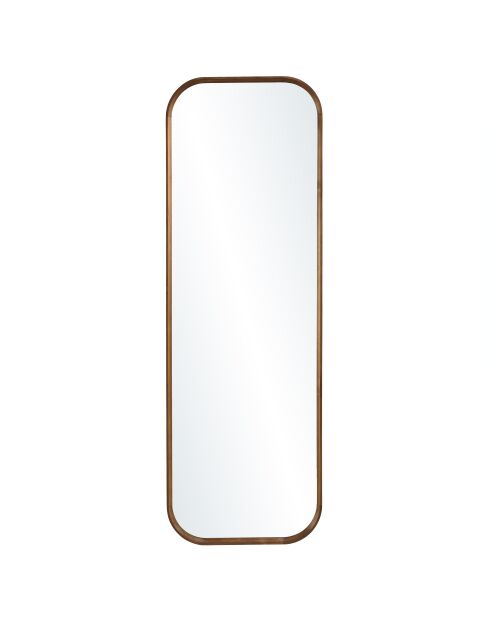 Miroir en bois de teck recyclé - 60x180 cm