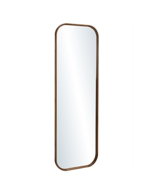 Miroir en bois de teck recyclé - 60x180 cm