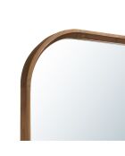 Miroir en bois de teck recyclé - 60x180 cm