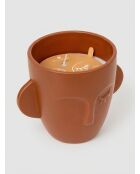 Bougie parfumée terracotta - 520g
