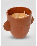 Bougie parfumée terracotta - 520g