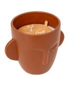 Bougie parfumée terracotta - 520g