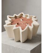 Bougie parfumée en céramique Vanille Sienna blanc - 850g